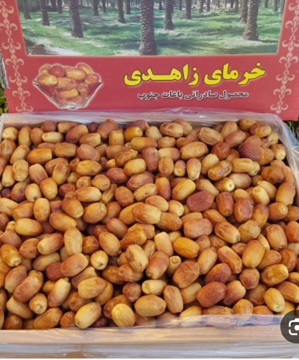 بستهبندی ۱۰ کیلویی خرما زاهدی آرامیس تجارت